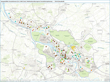 Screenshot des Investitionsatlas Bremen